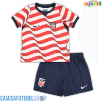 Camisa de time de futebol Estados Unidos Replicas 1º Equipamento Infantil Mundo 2026 Manga Curta (+ Calças curtas)